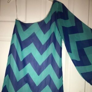 Belk one shoulder dress